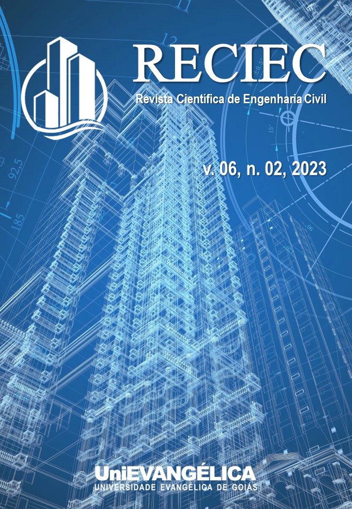 					Visualizar v. 6 n. 02 (2023): RECIEC - Revista Científica de Engenharia Civil
				